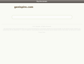 genispire.com screenshot