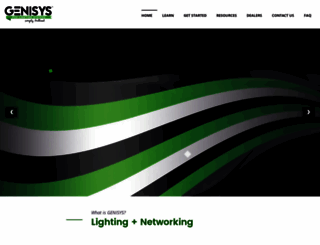 genisyslighting.com screenshot