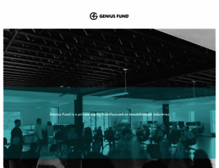 geniusfund.com screenshot