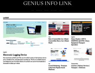 geniusinfolink.com screenshot