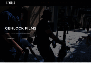 genlockfilms.com screenshot