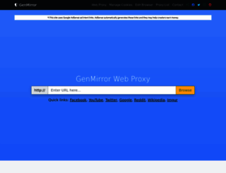 genmirror.com screenshot