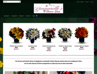gennarellisflowers.com screenshot