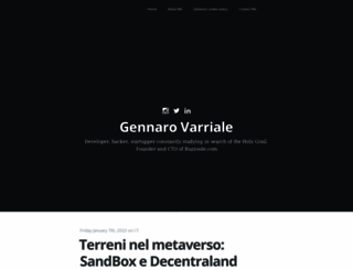 gennarovarriale.it screenshot