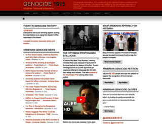 genocide1915.info screenshot