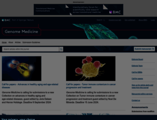 genomemedicine.com screenshot