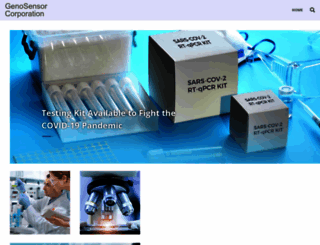 genosensorcorp.com screenshot