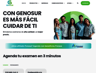 genosur.com screenshot
