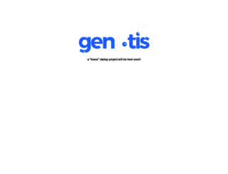 genotis.com screenshot