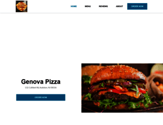 genovaspizza.net screenshot