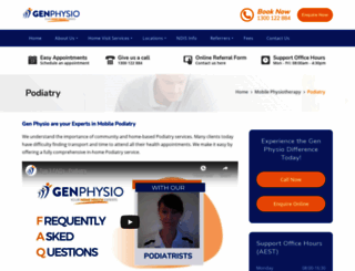 genpodiatry.com.au screenshot