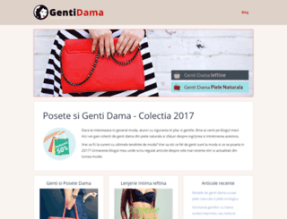 genti-dama.com screenshot