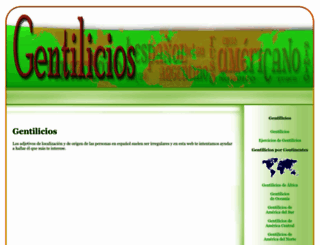 gentilicios.org.es screenshot