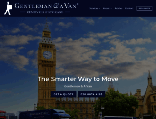 gentlemanandavan.co.uk screenshot