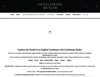 gentlemansbutler.com screenshot