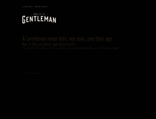 gentlemanscollection.com screenshot