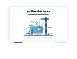 gentlewisdom.org.uk screenshot