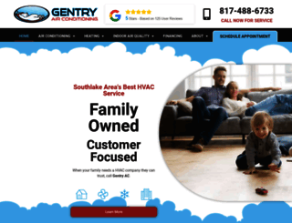 gentryac.com screenshot