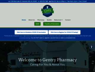 gentrypharmacy.com screenshot