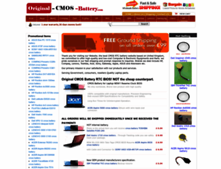 genuine-cmos-battery.co.uk screenshot