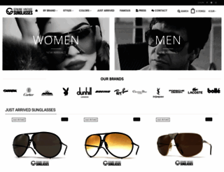 genuine-vintage-sunglasses.com screenshot