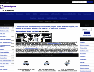 genuineacadapter.com screenshot