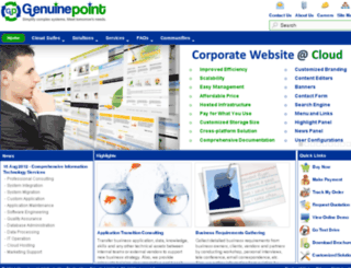 genuinepoint.com screenshot