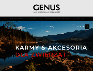 genus.com.pl screenshot