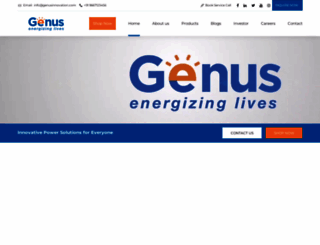 genusinnovation.com screenshot