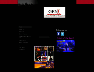 genxentertainment.net screenshot