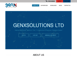 genxsolutions.co.uk screenshot