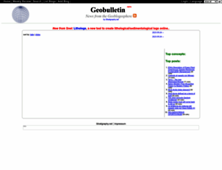 geobulletin.org screenshot