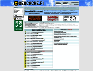 geocache.fi screenshot