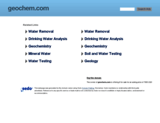 geochem.com screenshot