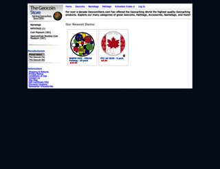 geocoinstore.com screenshot