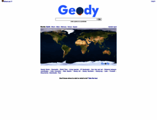 geody.com screenshot