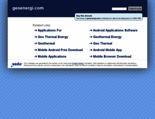 geoenergi.com screenshot
