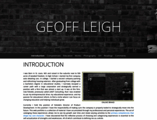geoff.foliotek.me screenshot