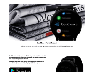 geoglance.com screenshot