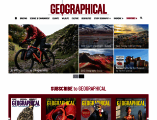 geographical.co.uk screenshot