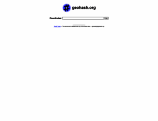 geohash.org screenshot