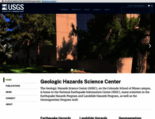 geohazards.usgs.gov screenshot