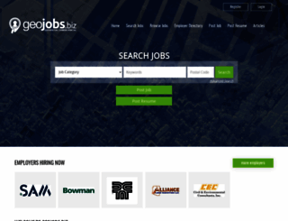 geojobs.biz screenshot