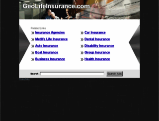 geolifeinsurance.com screenshot