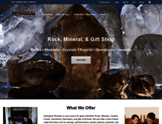geologicalwonders.com screenshot