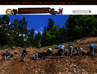 geologyadventures.com screenshot