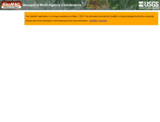 geomac.gov screenshot