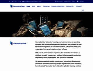 geomaticsgear.com screenshot