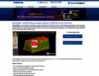 geomcaliper.com screenshot