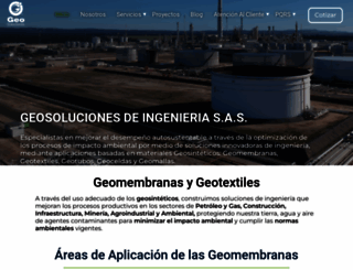 geomembranas.com.co screenshot